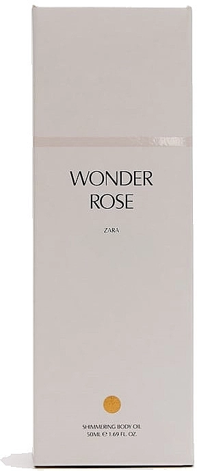 Zara Wonder Rose Мерцающее масло для тела - фото N2