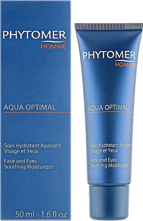 Phytomer Зволожувальний крем для шкіри наколо очей Aqua Optimal Soothing Moisturizer Face And Eyes - фото N2