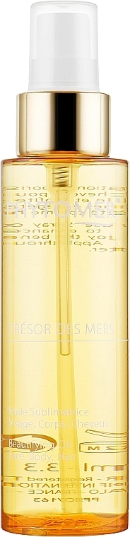 Phytomer Драгоценное масло для кожи лица, тела и волос Tresor Des Mers Beautifying Oil Face, Body, Hair - фото N1