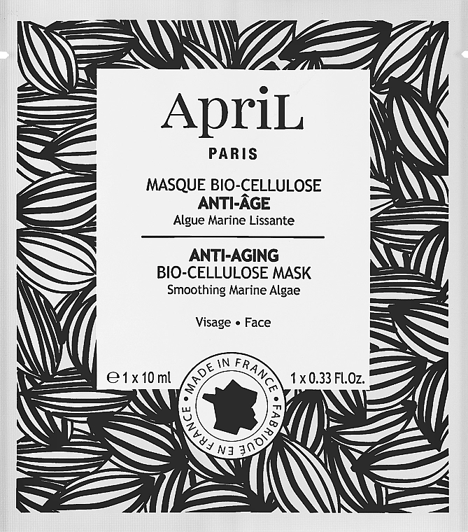 April Антивікова біоцелюлозна маска для обличчя Anti-Ageing Bio-Cellulose Mask - фото N1