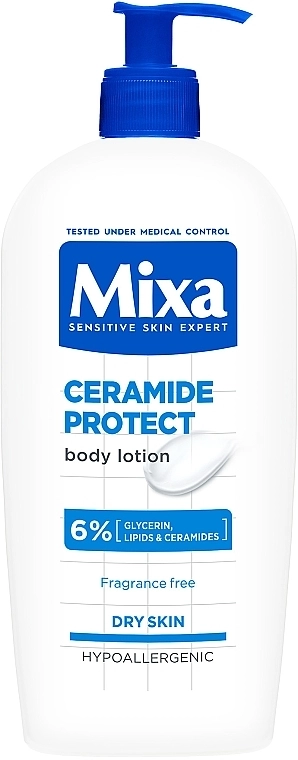 Mixa Укрепляющий лосьон с керамидами для очень сухой кожи Ceramide Protect Body Lotion - фото N1