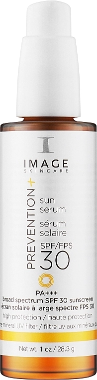 Image Skincare Сонцезахисна сироватка SPF 30 Prevention+ Sun Serum SPF 30 - фото N1