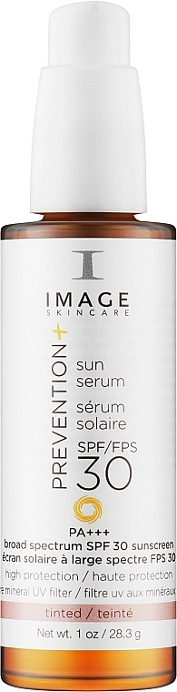 Image Skincare Сонцезахисна сироватка SPF 30 з тоном Prevention+ Sun Serum Tinted SPF 30 - фото N1