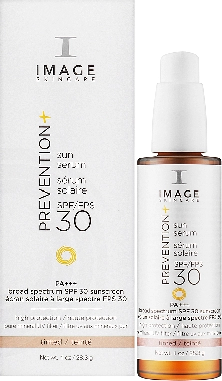 Image Skincare Сонцезахисна сироватка SPF 30 з тоном Prevention+ Sun Serum Tinted SPF 30 - фото N2
