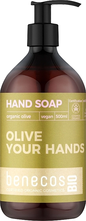 Benecos Мыло для рук Hand Soap Organic Olive Oil - фото N1