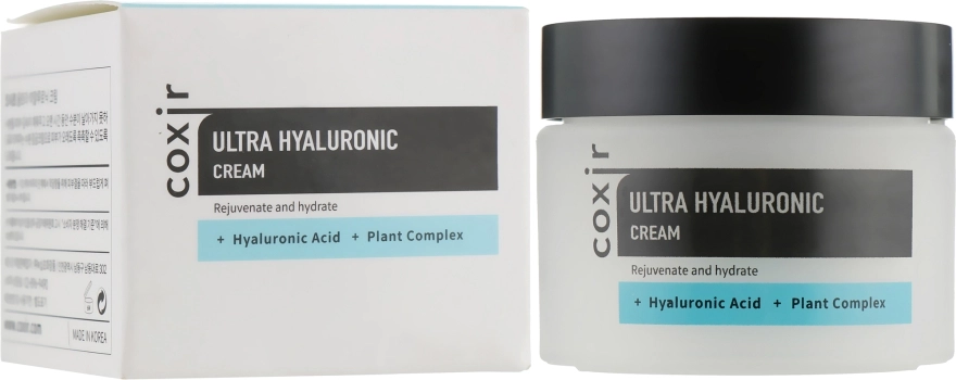Coxir Зволожувальний крем для обличчя Ultra Hyaluronic Cream - фото N1