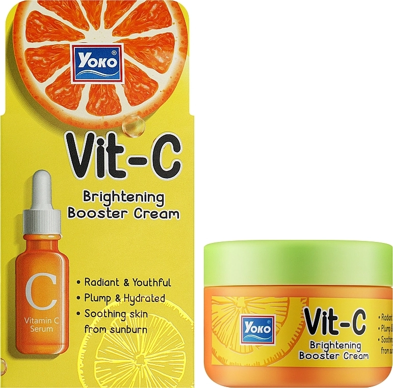 Yoko Крем-бустер для лица с витамином С Vitamin-C Brightening Booster Cream - фото N2