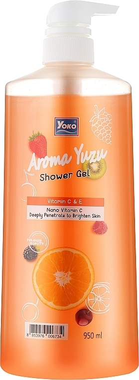 Yoko Гель для душа "Ароматическое юдзу" Aroma Yuzu Shower Gel - фото N1