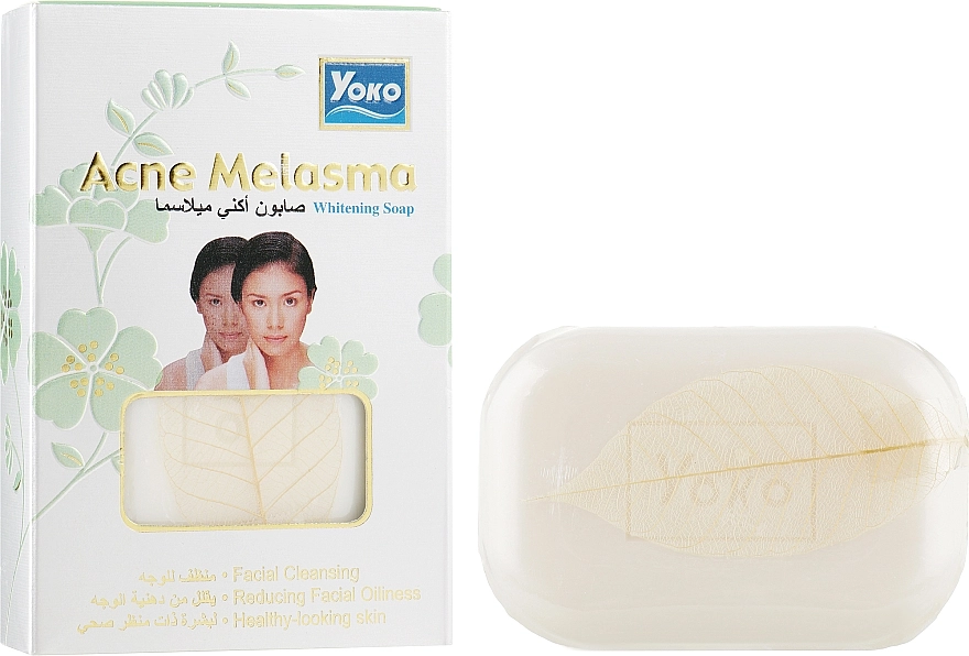 Yoko Мило для обличчя й тіла Acne Melasma Whitening Soap - фото N1
