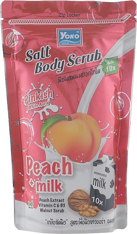 Yoko Скраб персиковый, для тела Gold Spa Peach Milk Salt Body Scrub - фото N1