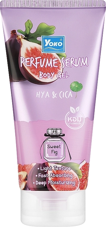 Yoko Сироватка-гель для тіла з інжиром та центелою азіатською Perfume Serum Body Gel Hya & Cica - фото N1