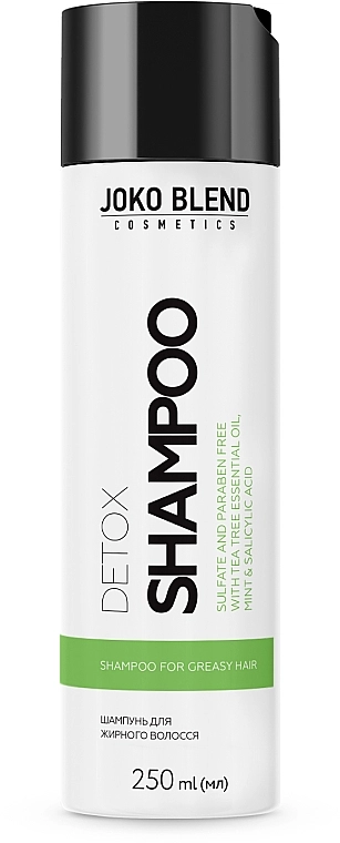 Joko Blend Бессульфатный шампунь для жирных волос Detox Shampoo - фото N1