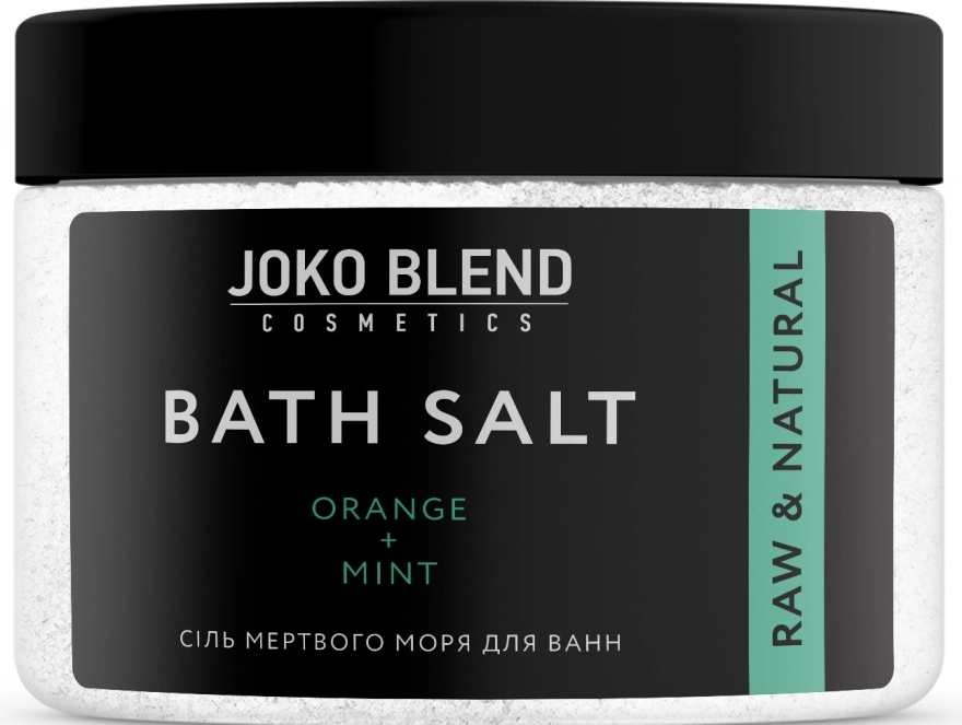 Joko Blend Соль мертвого моря для ванн "Апельсин-Мята" Bath Salt - фото N1