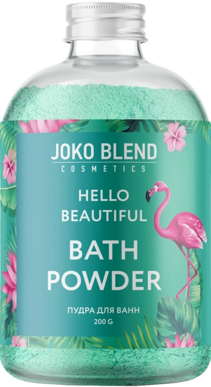 Бурлящая пудра для ванны - Joko Blend Hello Beautiful, 200 г - фото N1