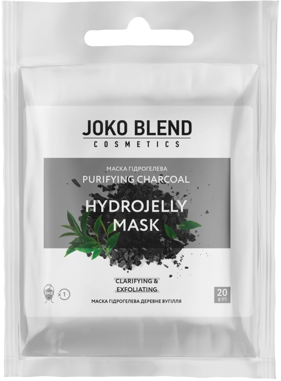 Joko Blend Маска гидрогелевая для лица Purifying Charcoal Hydrojelly Mask - фото N1
