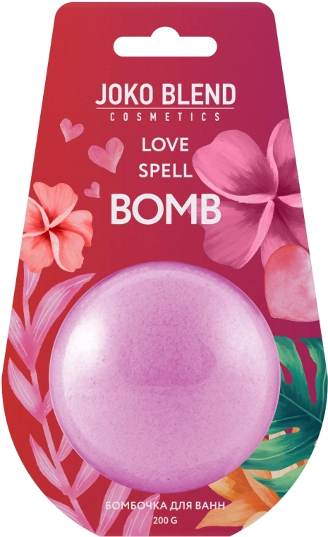 Joko Blend Бомбочка-гейзер для ванны Love Spell - фото N1