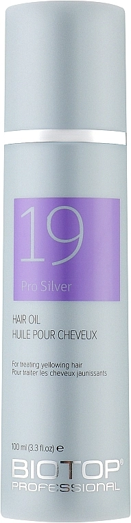 Biotop Масло для волос 19 Pro-Silver Oil - фото N1