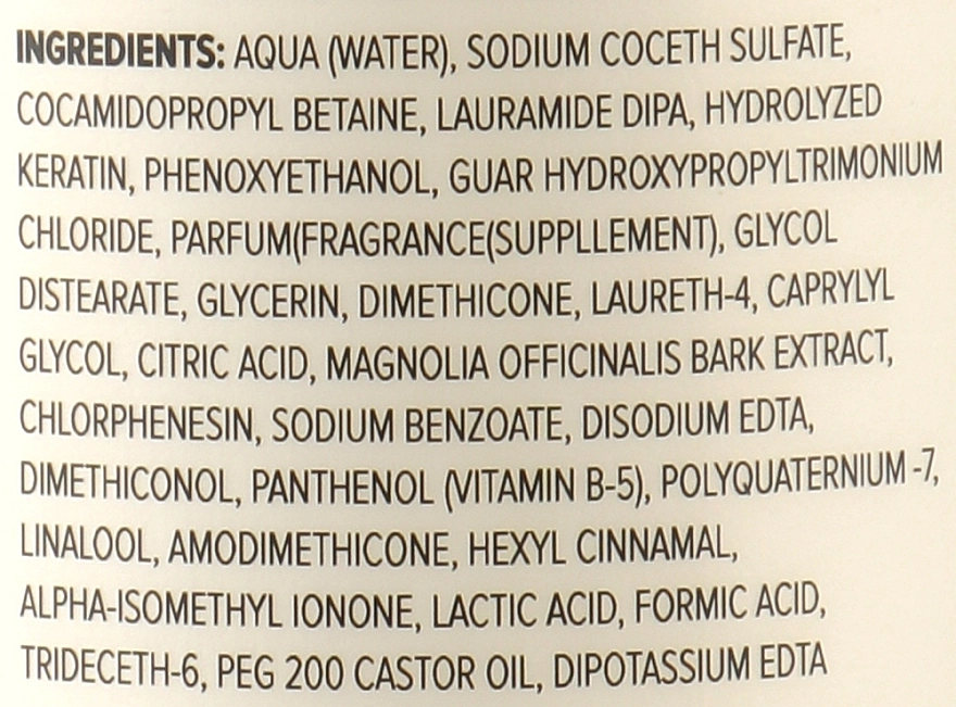 Biotop Шампунь для волосся з кератином 007 Keratin Conditioner - фото N3
