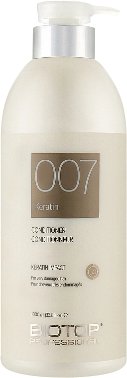 Biotop Кондиціонер для волосся з кератином 007 Keratin Conditioner - фото N1