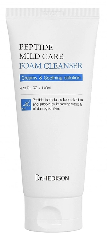 Dr.Hedison Мягкая очищающая пенка с пептидами для лица Peptide Mild Care Foam Cleanser - фото N1