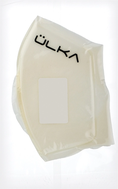 Ulka Защитная многоразовая питта-маска, белая - фото N1