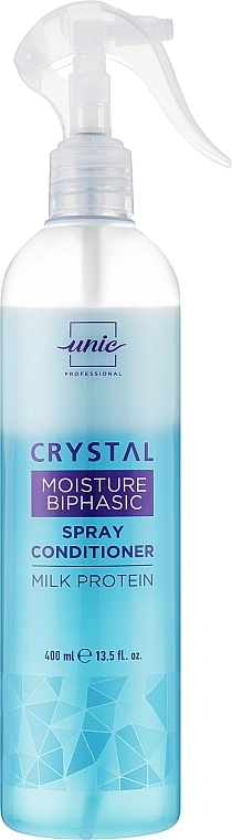 Unic Зволожуючий двофазний кондиціонер-спрей Crystal Moisture Biphasic Spray Conditioner - фото N1