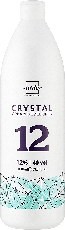 Unic Крем-оксигент 12% Crystal Cream Developer - фото N1