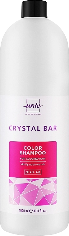 Unic Шампунь для фарбованого волосся Crystal Bar Color Shampoo - фото N1