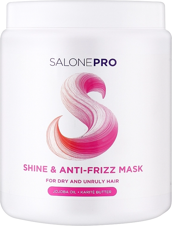 Unic Маска для блеска сухих и непослушных волос Salone Pro Shine & Anti-Frizz Mask - фото N1