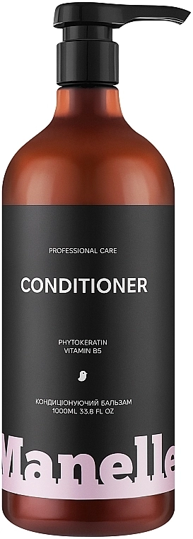 Manelle Кондиционер безсульфатный Professional Care Phytokeratin Vitamin B5 Conditioner - фото N6