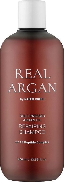 Rated Green Відновлюючий шампунь з аргановим маслом Real Argan Repairing Shampoo - фото N1