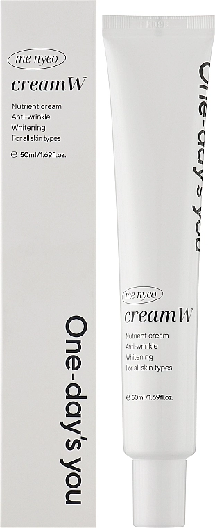 One-Day's You Освітлювальний крем для обличчя One Day's You Me Nyeo Cream W - фото N2