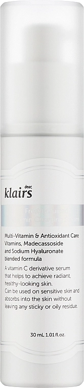Klairs Вітамінна сироватка для обличчя Freshly Juiced Vitamin Charging Serum - фото N1