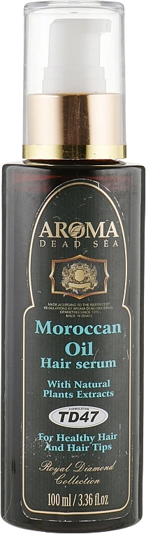 Aroma Dead Sea Серум для волосся з маслом арганії Aroma Moroccan Oil - фото N1