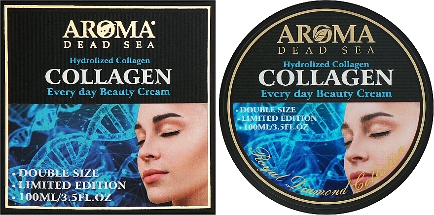 Aroma Dead Sea Зволожувальний крем з колагеном Hydrolyzed Collagen Every Day - фото N2