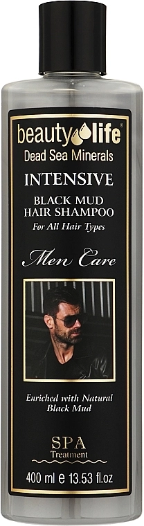 Aroma Dead Sea Шампунь для мужчин Intensive Mud Shampoo For Men - фото N1