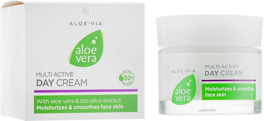LR Health & Beauty Дневной крем для лица Aloe VIA Aloe Vera Multi-Aktive Day Creme - фото N1