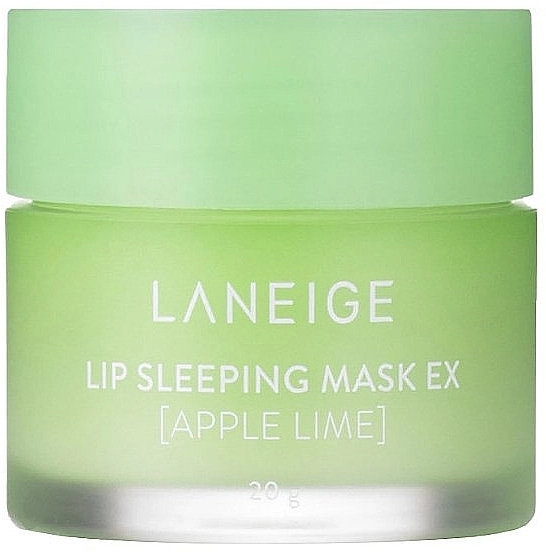 Laneige Интенсивно регенерирующая маска для губ с ароматом яблока и лайма Lip Sleeping Mask Apple Lime - фото N1