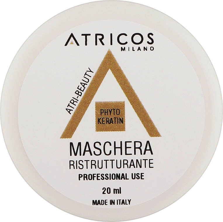 Atricos Відновлювальна маска для волосся з фітокератином Phyto Keratin Restructuring Mask - фото N1