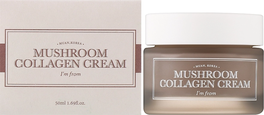 I'm From Лифтинг-крем для лица с фитоколлагеном Mushroom Collagen Cream - фото N2