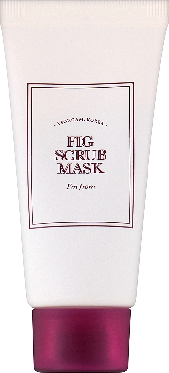 I'm From Маска-скраб для очищення шкіри з інжиром Fig Scrub Mask (міні) - фото N1