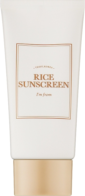 I'm From Минеральный солнцезащитный крем Rice Sunscreen SPF 50+ PA++++ - фото N1