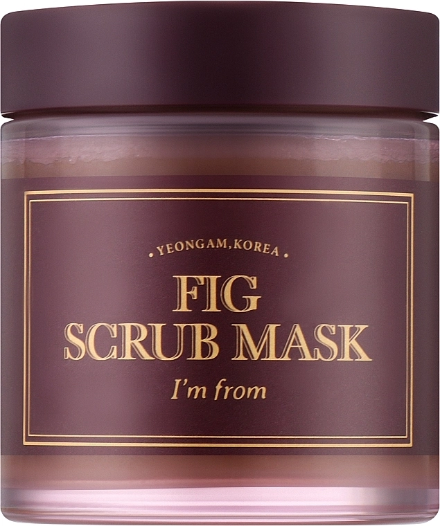 I'm From Маска-скраб для очищення шкіри з інжиром Fig Scrub Mask - фото N1