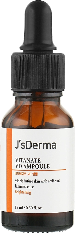 J'sDerma Сироватка для обличчя проти пігментних плям Vitanate VD Ampoule - фото N1