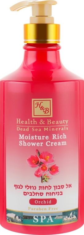 Health And Beauty Крем-гель для душу Moisture Rich Shower Cream - фото N1