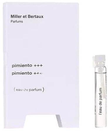 Miller et Bertaux Pimiento +++ Парфюмированная вода (пробник) - фото N1