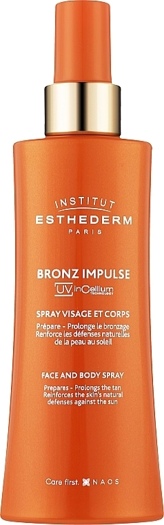 Institut Esthederm Спрей для загара для лица и тела UV inCellium Bronzant - фото N1