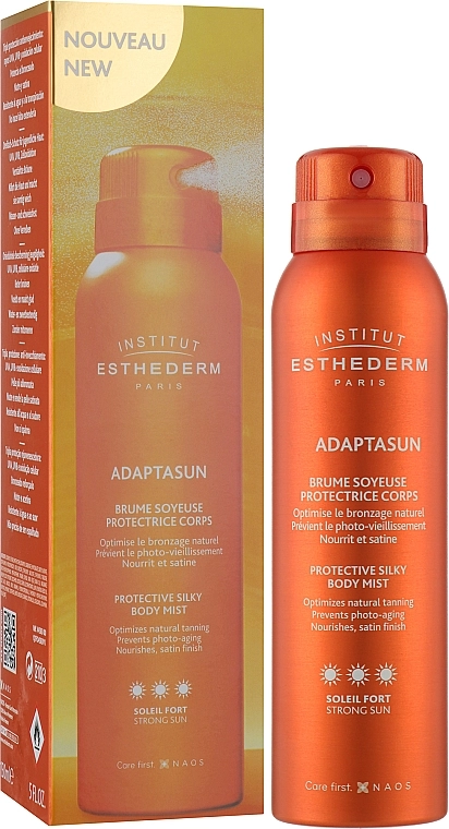 Institut Esthederm Спрей для загара при сильном солнце Adaptasun Protective Silky Body Mist - фото N2