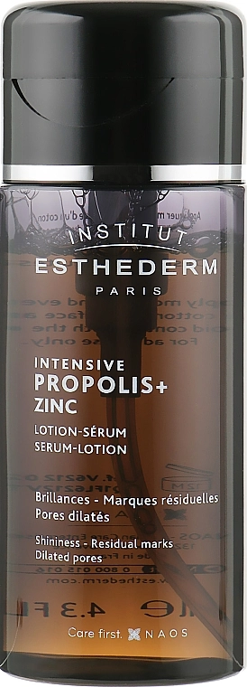 Institut Esthederm Лосьйон для обличчя на основі прополісу й цинку Intensive Propolis + Zinc Serum-Lotion - фото N3