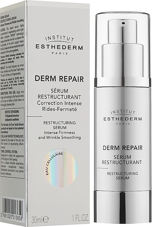 Institut Esthederm Відновлювальна сироватка для обличчя Derm Repair Restructuring Serum - фото N4